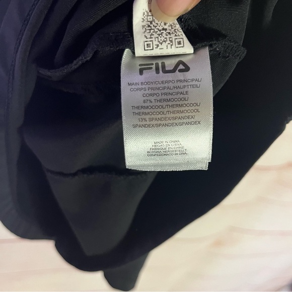 FILA Black Criss Cross‎ Activewear BodyCon Dress Size XS - Picture 3 of 6